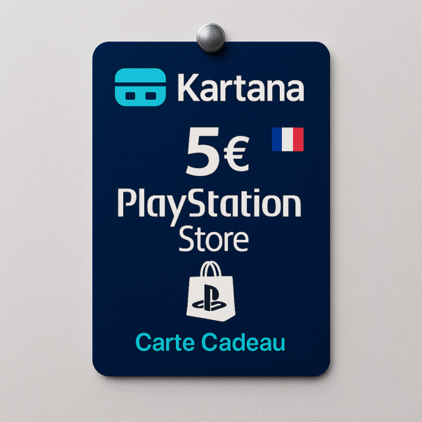 playstation store 5€ france – digital code